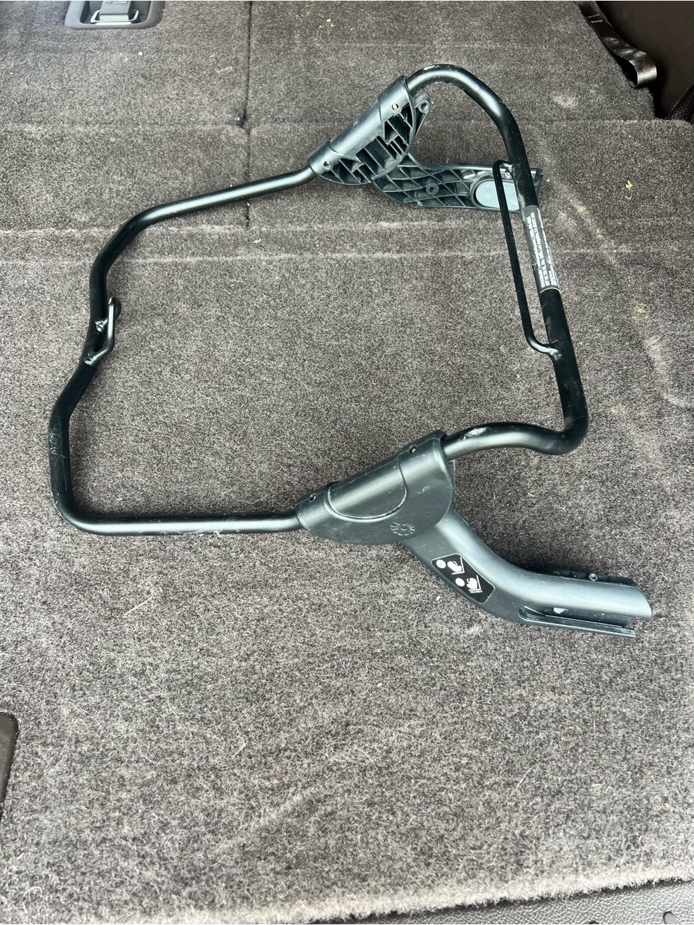 Ergobaby Black Infant Car Seat Base Frame for Stroller